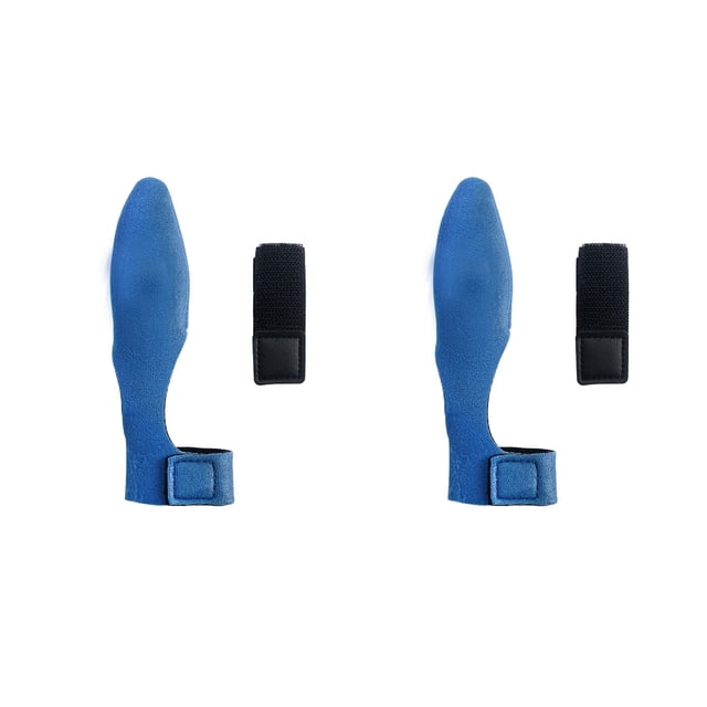 pitrice 2Pcs Fishing Rod Tip Smooth Top Protective Cover Cap Fastener Bandage Pole Protector Holders Strap Protection Tools Blue Blue