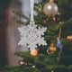 thumbnail image 5 of Colgante de Copo de Nieve Transparente de Acrílico con Forma de Estrella de Pentáculo para Navidad, Barra de Hielo, Decoración de Árbol de Navidad, 5 of 6