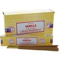 thumbnail image 2 of Satya Vanilla Incense Sticks Agarbatti Indian Natural Fragrance Hand Rolled Pack of 3, 2 of 4