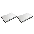 thumbnail image 1 of Methold Micro portátil de aluminio de alta para tarjeta TF, 24 ranuras, estuche protector de almacenamiento para tarjeta de Plata 2piezas, 1 of 6