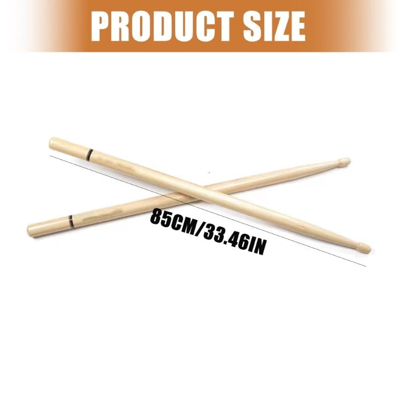 CEORPER Huge Drumsticks Large Drum Stick Wooden Musical Instrument Decoration