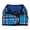 Blue, variant on Plaid Sidekick Harness