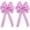 Light Purple, variant on 2 Pack Christmas Tree Bows 12x20inch Large Burlap Wreath Bow with Glitter String for Christmas Tree Topper,Home Front Door Decor,Easter Bow, Valentines and Party Decor