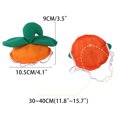 thumbnail image 3 of Xihbxyly Sombrero de Halloween para Mascota, Diseño de Calabaza Divertido, Tamaño Ajustable, Material de Felpa Cómodo, Perfecto para Disfraz de Perro, Ideal para Fotos Navideñas, 30 X 40 Cm, Embalaje, 3 of 7