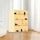 thumbnail image 4 of Zapatero para armario Zapatero de 4 capas Adecuado para la entrada de la puerta principal del armario Zapatero apilable en cualquier combinación Zapatero pequeño que ahorra espacio Zapatero, 4 of 6