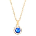 thumbnail image 3 of Fiudx Conjunto de Joyas de Cristal, Elegante Collar con Colgante Redondo, Impresionante Par de Pendientes, Hermosa Pulsera, Perfecto para Fiestas o Regalos, Ideal para Mujeres y Niñas, Especial de Sa, 3 of 6