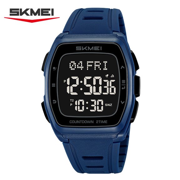 Mens Fashion Military Multifunction Digital Watches 50M Water Resistant Electronic LED Backlight Sports Watch Unisex Outdoor Sport Watch