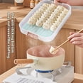 thumbnail image 2 of Caja de plástico multicapa para albóndigas, contenedores de almacenamiento para congelación doméstica, caja para refrigerador, suministros de cocina para organización del hogar congelados, 2 of 6
