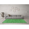 thumbnail image 3 of Ahgly Company Indoor Rectangle Oriental Emerald Green Industrial Area Rugs, 5' x 7', 3 of 4