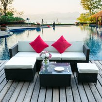 Clearance Outdoor Furniture 6 Piece Patio Furniture Sets With 5