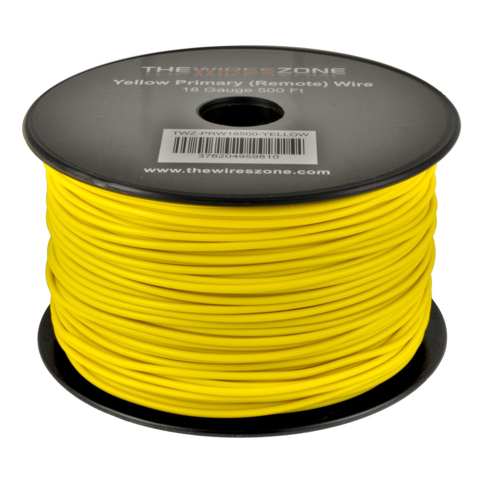 14 GAUGE WIRE GREEN W/ YELLOW 200' FT PRIMARY AWG STRANDED COPPER POWER REMOTE 