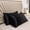 Black, variant on 2 Pack Pillowcase for Hair and Skin, 20*30 Inch Soft Breathable Smooth Cooling Mulberry Pillow Case Set of 2, Both Sides Grade 6A Pillow Covers with Hidden Zipper for Gift