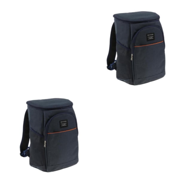 Soidarity 18L Backpack Cooler Camping Picnic Insulated Container Azul oscuro 2piezas