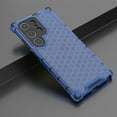 thumbnail image 6 of Clear Case for Samsung Galaxy S24 Ultra (Not S24), Non-Yellowing Anti-Scratch Back Slim Honeycomb Shockproof Phone Bumper Cover Case for Samsung Galaxy S24 Ultra Transparent Blue, 6 of 16