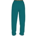 thumbnail image 5 of MAWCLOS Women Jogger Sets Long Sleeve Tracksuit Set Solid Color Two Piece Outfit Breathable Sports V Neck Sweatsuits Green XL, 5 of 5