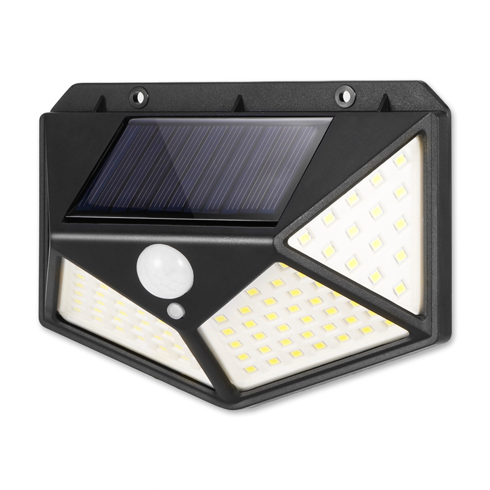 Details about  / 100 LED Solar Lamp Outdoor Garden Waterproof PIR Motion Sensor Wall Light Lamp