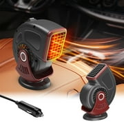 Chmadoxn Car Heater, Portable Car Heater,24v Car Heater And Defroster,Car Heater That Plugs Into Cigarettes Lighter 360 ° Adjustment Cars Heater