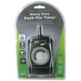 thumbnail image 1 of Prime Wire & Cable TNO24111 2-Outlet Pigtail with 24 Hour Electro Mechanical Timer - Black, 1 of 2