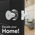 thumbnail image 2 of Mega Handles | Suana Entry Knob | Polished Chrome, 2 of 4