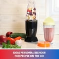 thumbnail image 3 of Total Chef Miracle Blender For Smoothies, Shakes, Sauces, Salsas, Baby Food- Black, 3 of 10