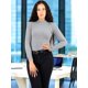 thumbnail image 4 of Sueter Mujer Cuello Unitalla Alto Manga Larga Sueteres Casual Sweater, 4 of 5