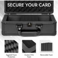 thumbnail image 3 of ERDS-Top Loader Storage Box, Graded Card Storage Boxes, Trading Card Organizer Cases, PSA Slab Case Holder for Sports Cards, Holds 125+ Top Loaders (1 Row), 3 of 4