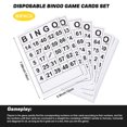 thumbnail image 2 of Cartones de bingo clásicos 0-75 Juego de cartas familiar divertido Juegos de boletos de bingo para la familia Adultos Niños oso de fresa  Electrónica, 2 of 4