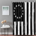 thumbnail image 3 of Bathroom Shower Curtain USA Flag Independence Day Waterproof Shower Curtains with Hooks, Retro Wooden Plank Bath Curtains Bathtub Curtain Home Decor 60x72in, 3 of 9