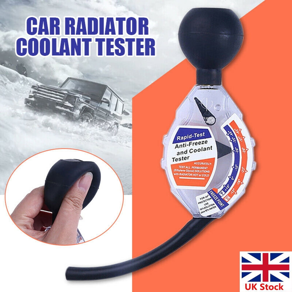 ANTI FREEZE TESTER DIAL TYPE LEVEL TESTING TOOL COOLANT DIAGNOSTIC ACCESSORY NEW 