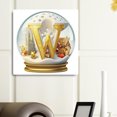 thumbnail image 2 of (NH4215) Cristal Navidad Con Diamantes Serie Navideña Resina 30x30CM, 2 of 9