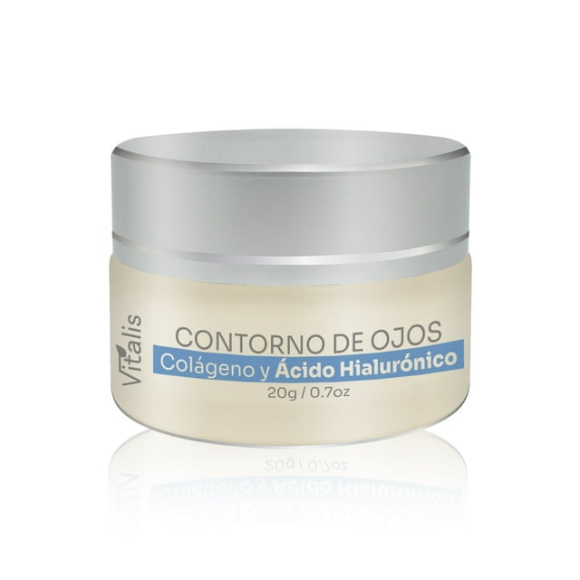 Crema Contorno de Ojos Vitalis Ácido Hialurónico Baba de Caracol Colágeno