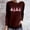 Wine, variant on VgaVtl Womens Plus Tees Cotton Christmas Long Sleeve Tops Women Relaxed Fit Layering Holiday Christmas Tree Casual Tops,Red XL