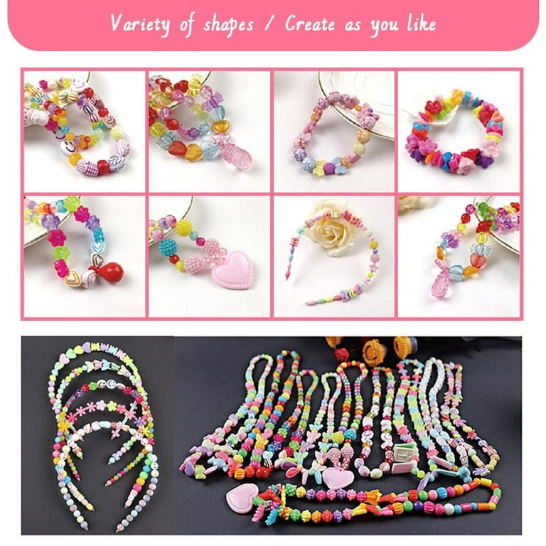 Funtopia Glass Seed Beads for Jewelry Making Kit, 60 Colors 21600 Pcs+  Bracelet Making Kit, Friendship Bracelets Kit with Letter Beads for DIY,  Art and Craft, Gift for 6 7 8 9 10 Teens Adults, 2mm 