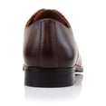 thumbnail image 5 of Ferro Aldo Alvin MFA19696 Men's Plain Square-Toe Derby Dress Shoes, in Cognac, Men's Size 12, 5 of 8
