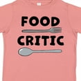 thumbnail image 4 of Inktastic Food Critic with Fork and Spoon Boys or Girls Toddler T-Shirt, 4 of 5