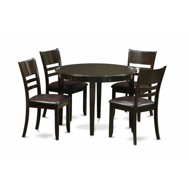 East West Furniture BOLY5 CAP LC 5 Piece Small Kitchen East West Furniture BOLY5 CAP LC 5 Piece Small Kitchen