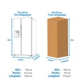 thumbnail image 4 of Refrigerador Samsung Side by Side 22 Pies Negro Mod. RS22T5200B1 con Despachador de Agua y Hielo, 4 of 4
