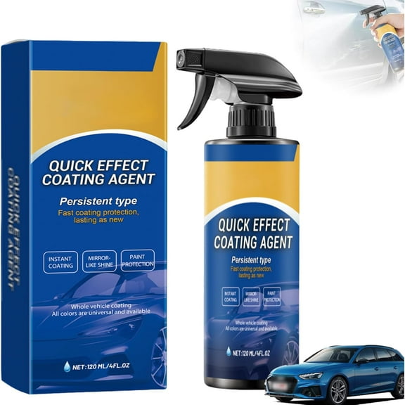 Quick Wickeffect Coding Agent, Undersunny/Allison/Peony/Lalandska Car Coating Spray, 3 in 1 High Protection Quick Effect Coating Agent, Waterless Wash Car Scratch Wax Polish