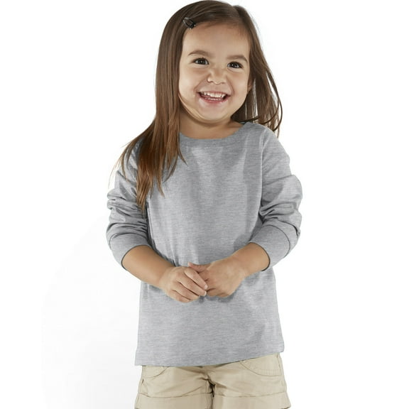 Rabbit Skins Toddler Long-Sleeve Fine Jersey T-Shirt - RS3302