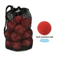 thumbnail image 3 of Uxcell EVA Foam Swing Practice Training Round Ball Tennis Golf Practice Balls Red 20 Pack, 3 of 5