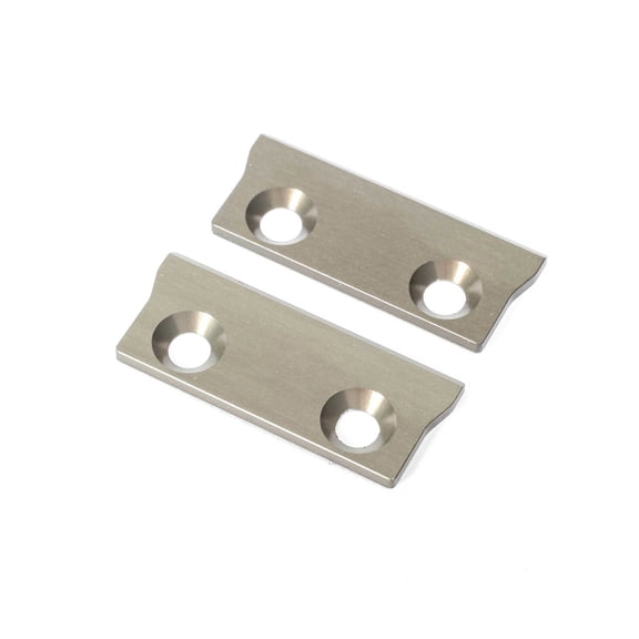 Team Losi Racing Rear Chassis Wear Plate Aluminum 22 5.0 TLR231099 Electric Car/Truck Option Parts