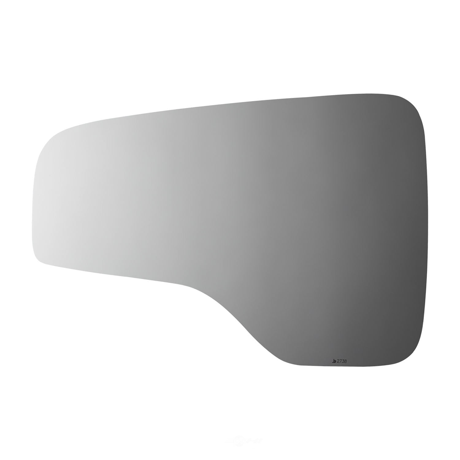 Burco Side View Mirror Replacement Glass - Clear Glass - 2738
