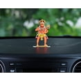 thumbnail image 3 of Gold Plated Lord Hanuman Car Dashboard God Idol - Hanuman Murti (Size 10cm x 4.5cm), 3 of 6