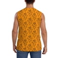 thumbnail image 4 of Balery Fall Cute Simple Scarecrow Camisetas sin mangas para hombre, absorbe la humedad y protege contra el mal olor.-Large, 4 of 7