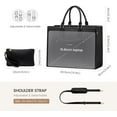 thumbnail image 4 of LOVEVOOK Laptop Tote Bag for Women, 15.6 Inch Work Bags, Vintage Leather Tote Bag, Waterproof Computer Bags with Clutch Purse, Large Capacity Messenger Bag for Teacher College Business Office, 4 of 7