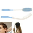 thumbnail image 5 of Dioche Elderly Hand- Long Handle Plastic Cushion Hair Brush, 5 of 8