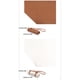 thumbnail image 2 of Wosthever Manta de picnic impermeable para exteriores, playa, camping, lona impermeable, manta de picnic blanca. Kits de desorden para acampar caramelo Incluye cinturón largo, 2 of 4