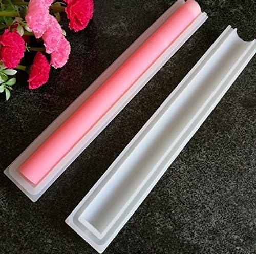Heart Tube Column Silicone Soap Mold Embed Soap Making Supplies Tool Heart Shape Candle Mold Set Soap Mould