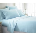 thumbnail image 2 of Simply Soft 6 Piece Luxury Ultra Soft Deep Pocket Bed Sheet Set - Twin - Aqua, 2 of 2