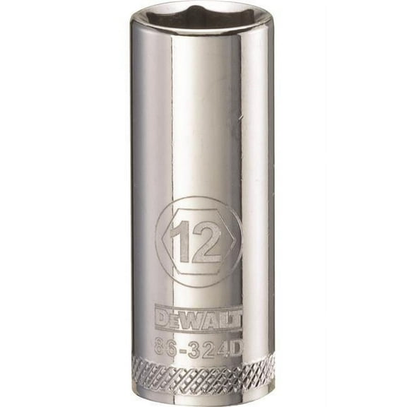 Stanley Tools 227547 12mm Deep Socket - 0.37 in. Drive